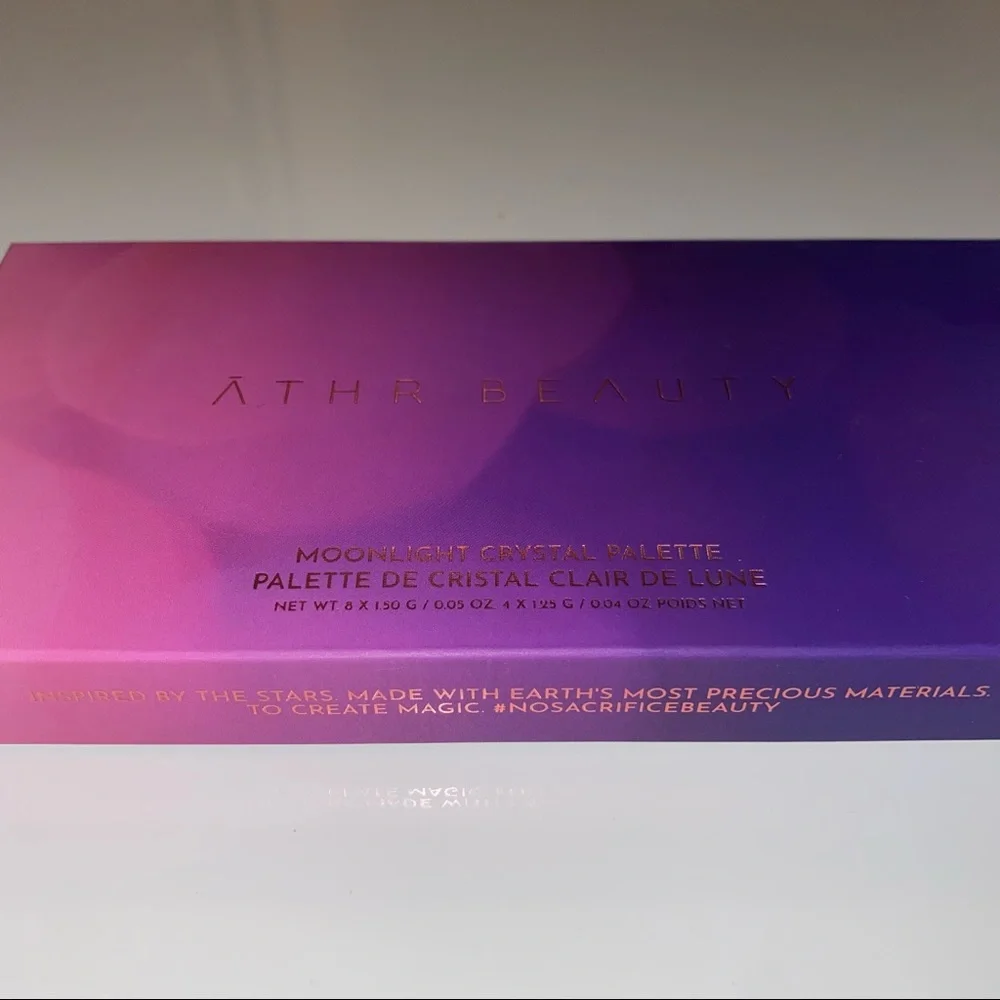 ATHR BEAUTY Moonlight Crystal Eyeshadow Palette - Make Up Cosmetics NWT